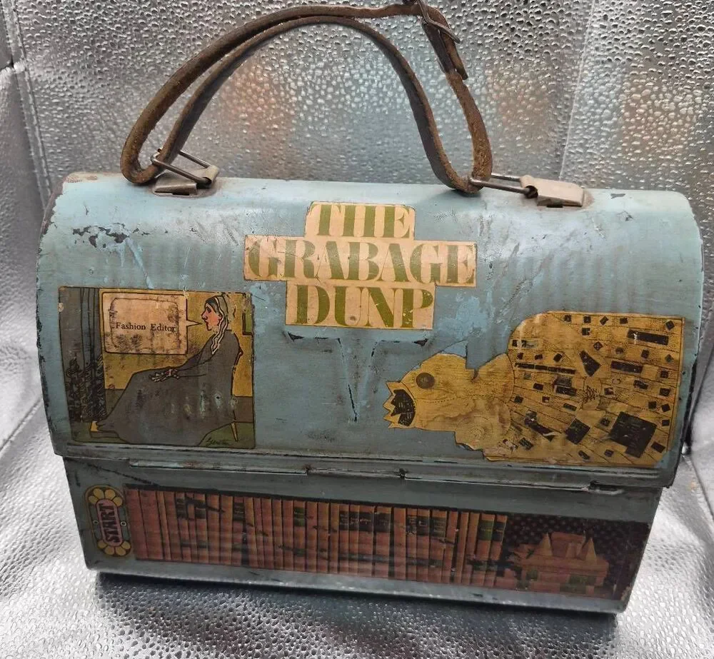 Vintage domed lunch box